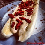banana peanut butter split banana peanut butter split