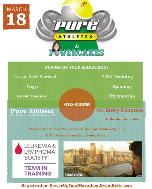Power Up Your Marathon Flyer