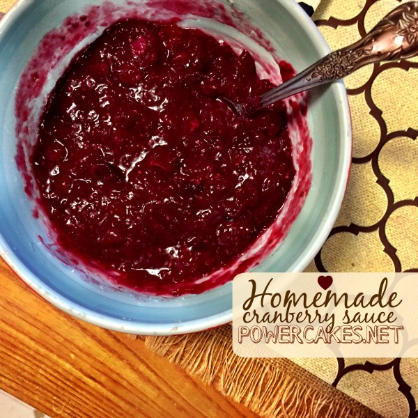 homemadecranberrysauce